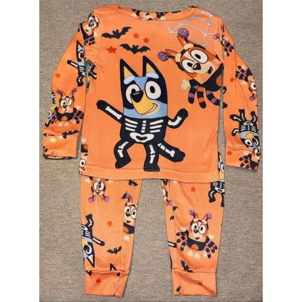Bluey Halloween pajama set size 3T